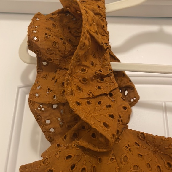 NWT Lolina Midi Set Toffee Sunburst Eyelet Size 8 - Picture 5 of 11